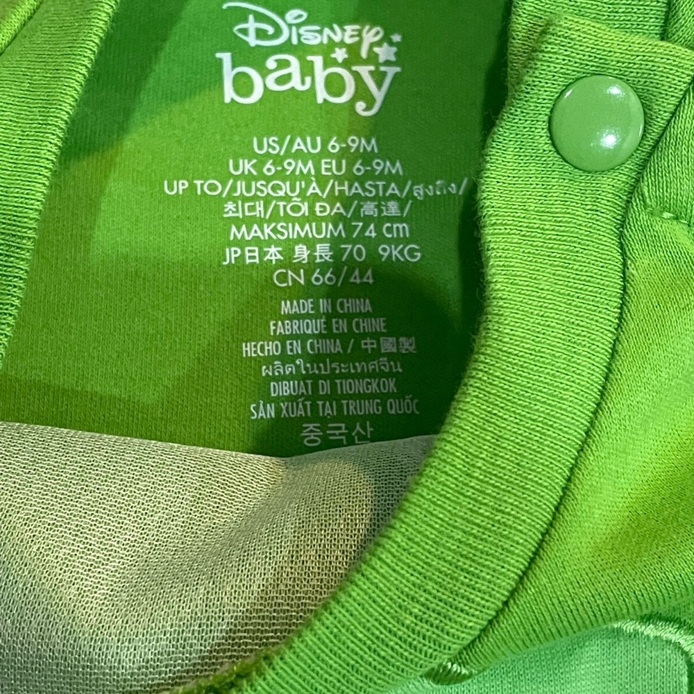 NEW Walt Disney Baby Bodysuit / Costume for Baby - Toy Story - Rex - Pick a Size - Picture 8 of 11